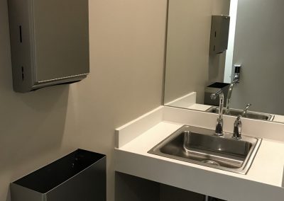 Chase commercial bathroom remodel Houston after 11