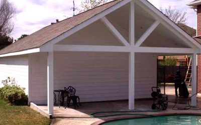 Our Work: Gable Roof Patio Cover