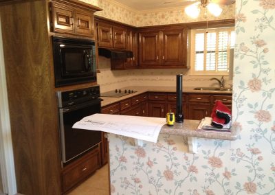 Kitchen remodeling Houston before 6