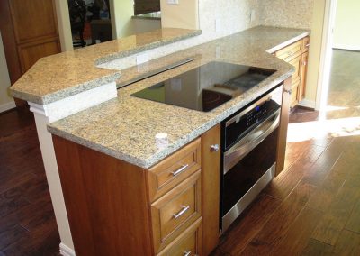 Quartz counter top kitchen remodel Houston 7